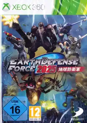 Earth Defense Force 2025 (USA) box cover front